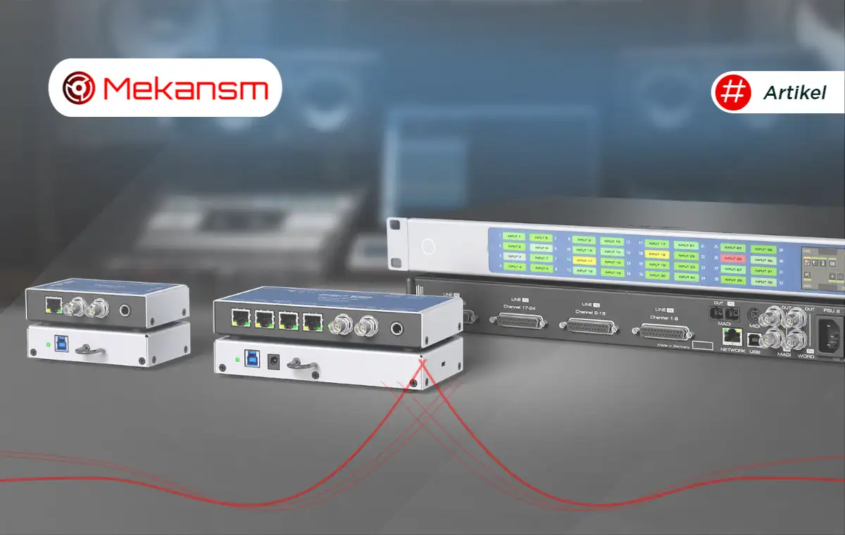 Dante Audio 5 Komponen Utama dan Cara Kerjanya